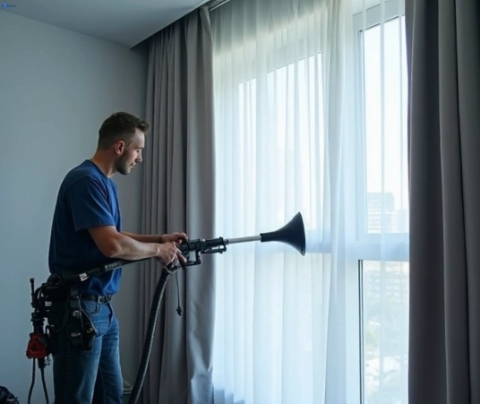 Professional drapes cleaning process tools Matty Curtain Cleaning randwick-nsw